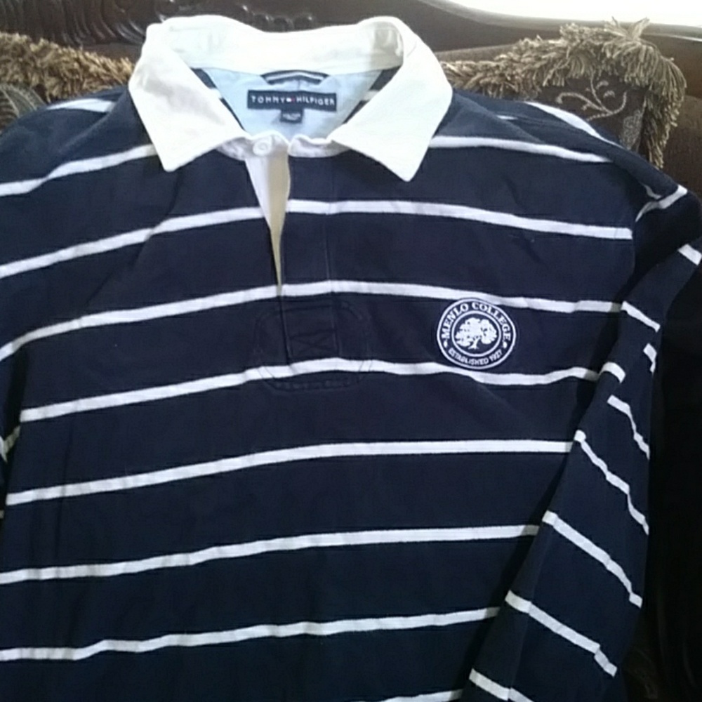 Men's long sleeve polo